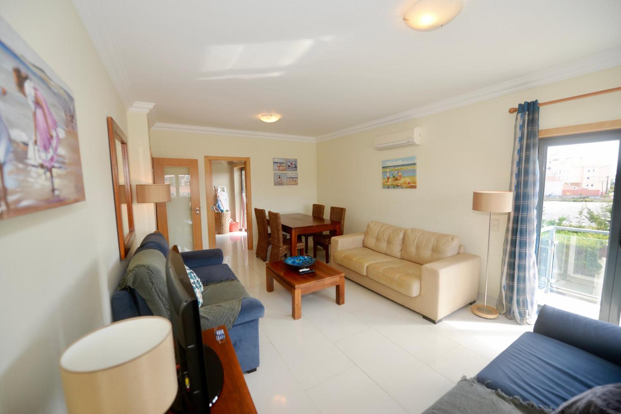 Pebble - 1 Bedroom Apartment Sleeps 5 With Pool & Tennis Court Sao Martinho do Porto Ngoại thất bức ảnh